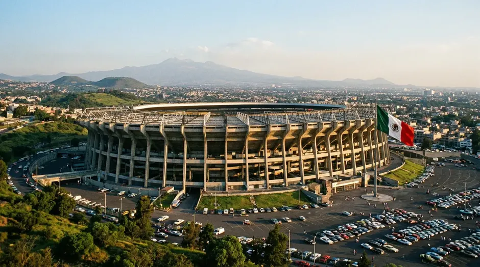 L'Estadio Azteca de Mexico, stade du match d'ouverture de la Coupe du Monde 2026