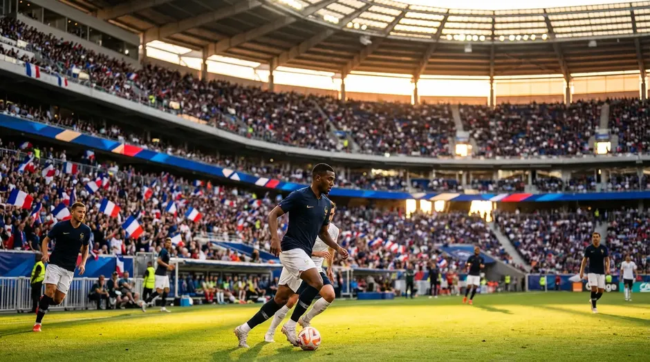L'équipe de France lors de la Coupe du Monde 2026